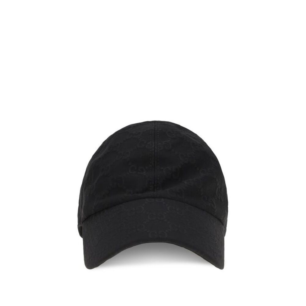 Gucci Black Cotton Cap (Baseball Women's Hat)